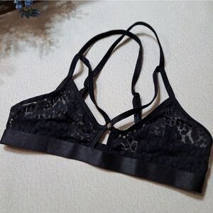 Iron Fist I Heart Leopard Bralette NWT AND NWOT